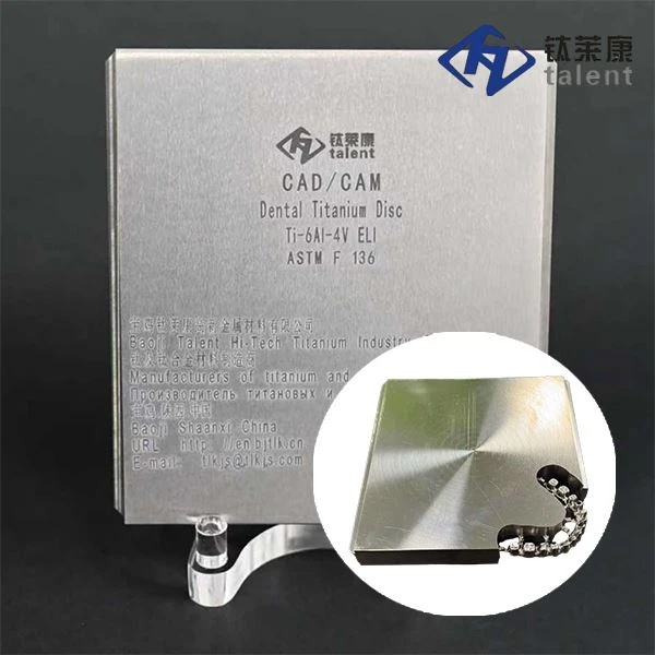 ASTM F67 Dental titan bloki